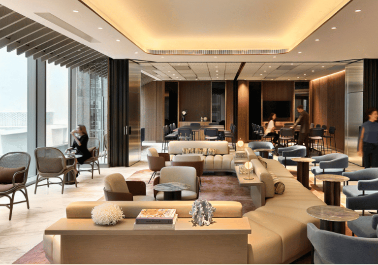 Contemporary hospitality space
